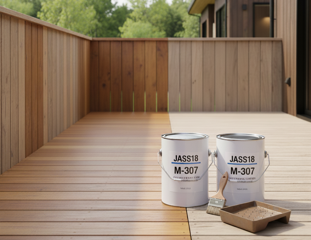 JASS18 M-307 木材保護塗料 - 塗料規格データベース