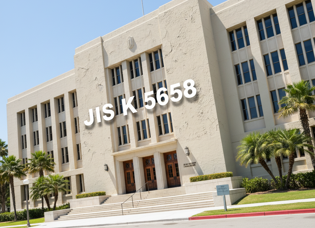 JIS K 5658 建築用耐候性上塗り塗料のイメージ図