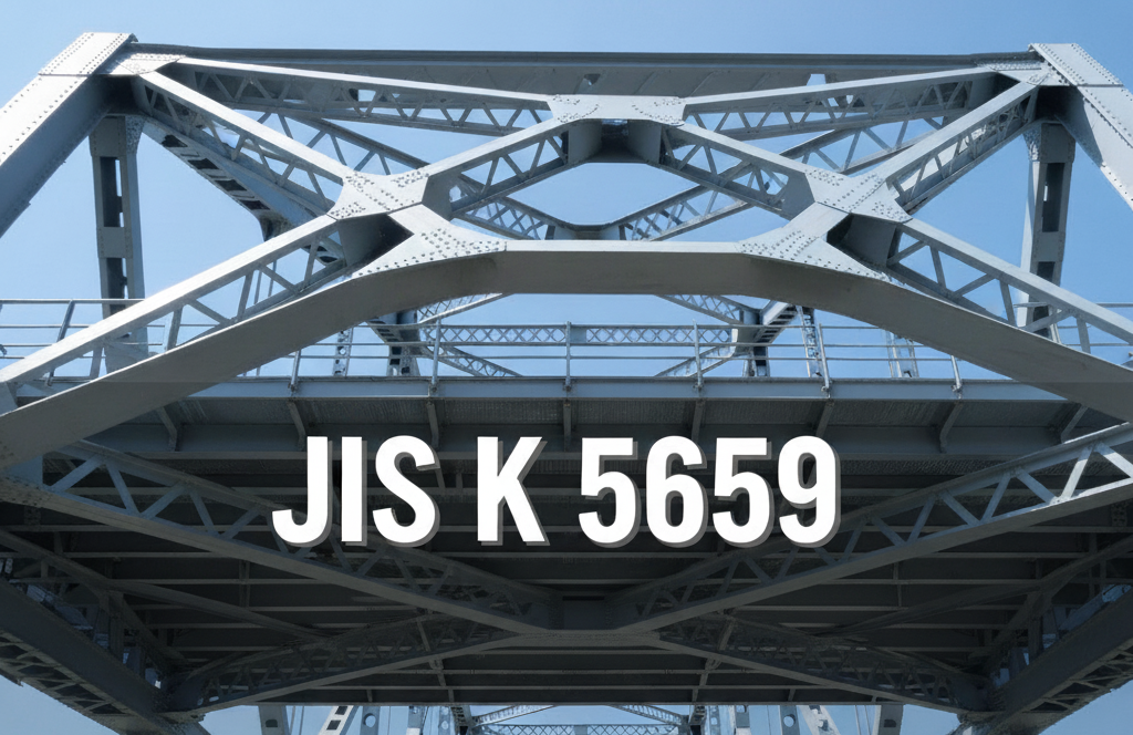 JIS K 5659 鋼構造物用耐候性塗料 イメージ図 鋼橋